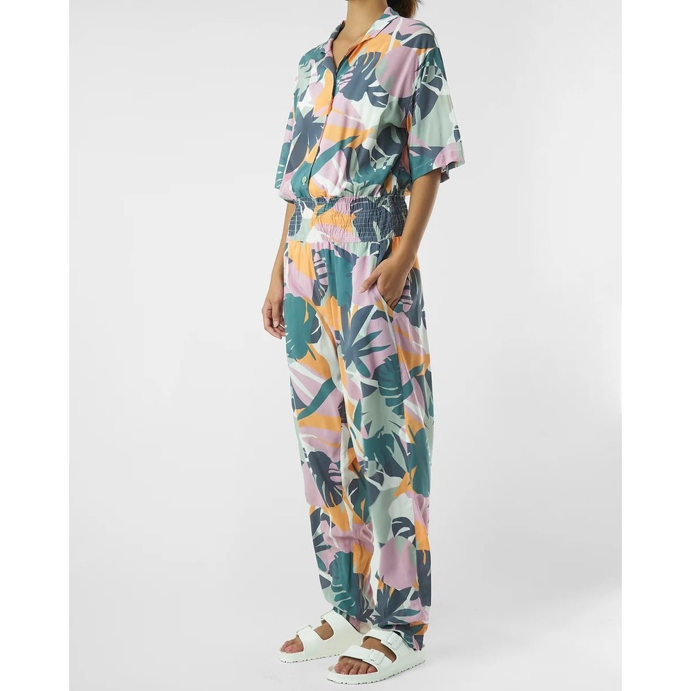 Paradised Scottie Tropical Jumpsuit multicolor‎ size xs /k2